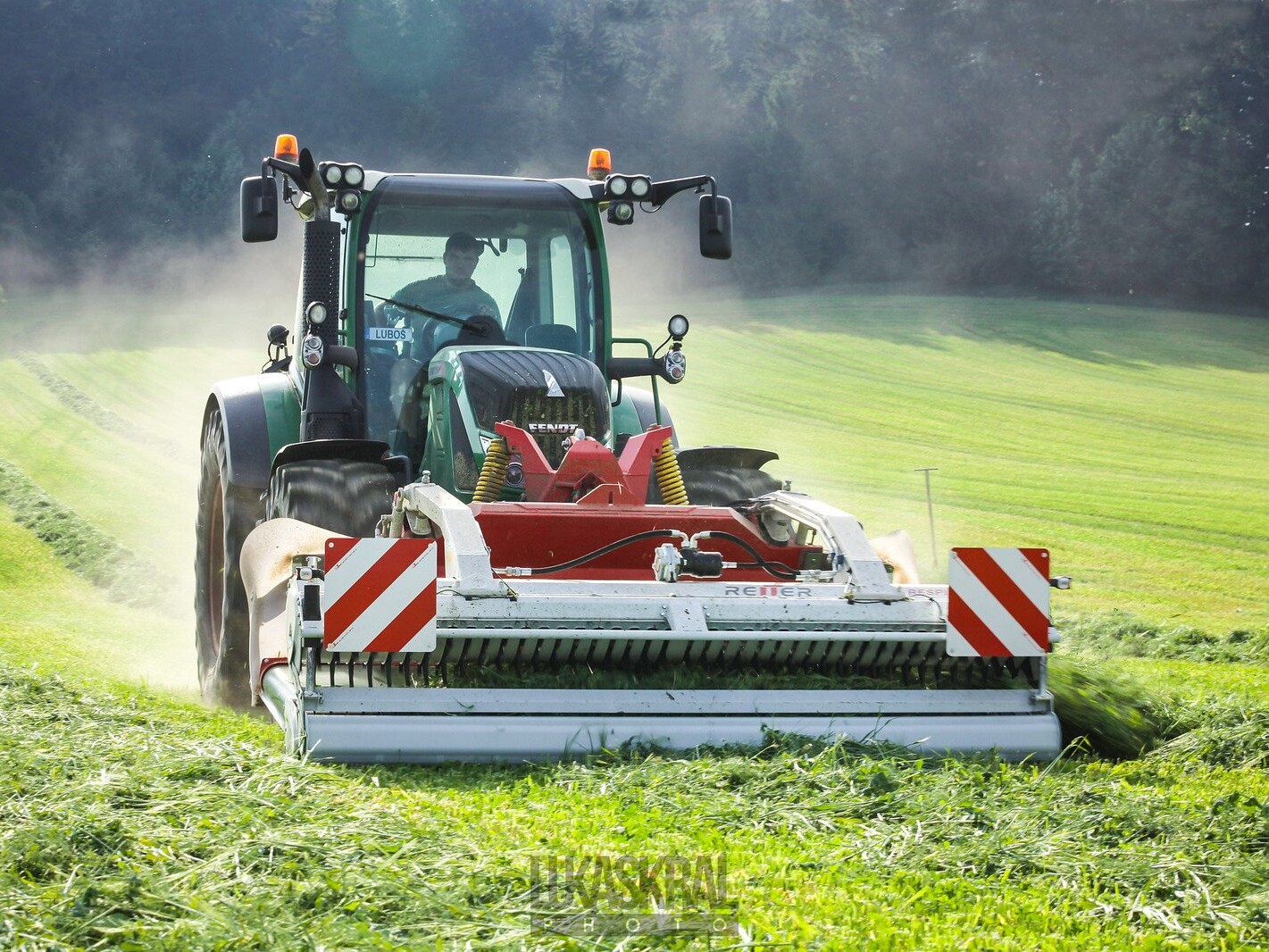 Reiter RESPIRO R3 Bandschwader im Einsatz