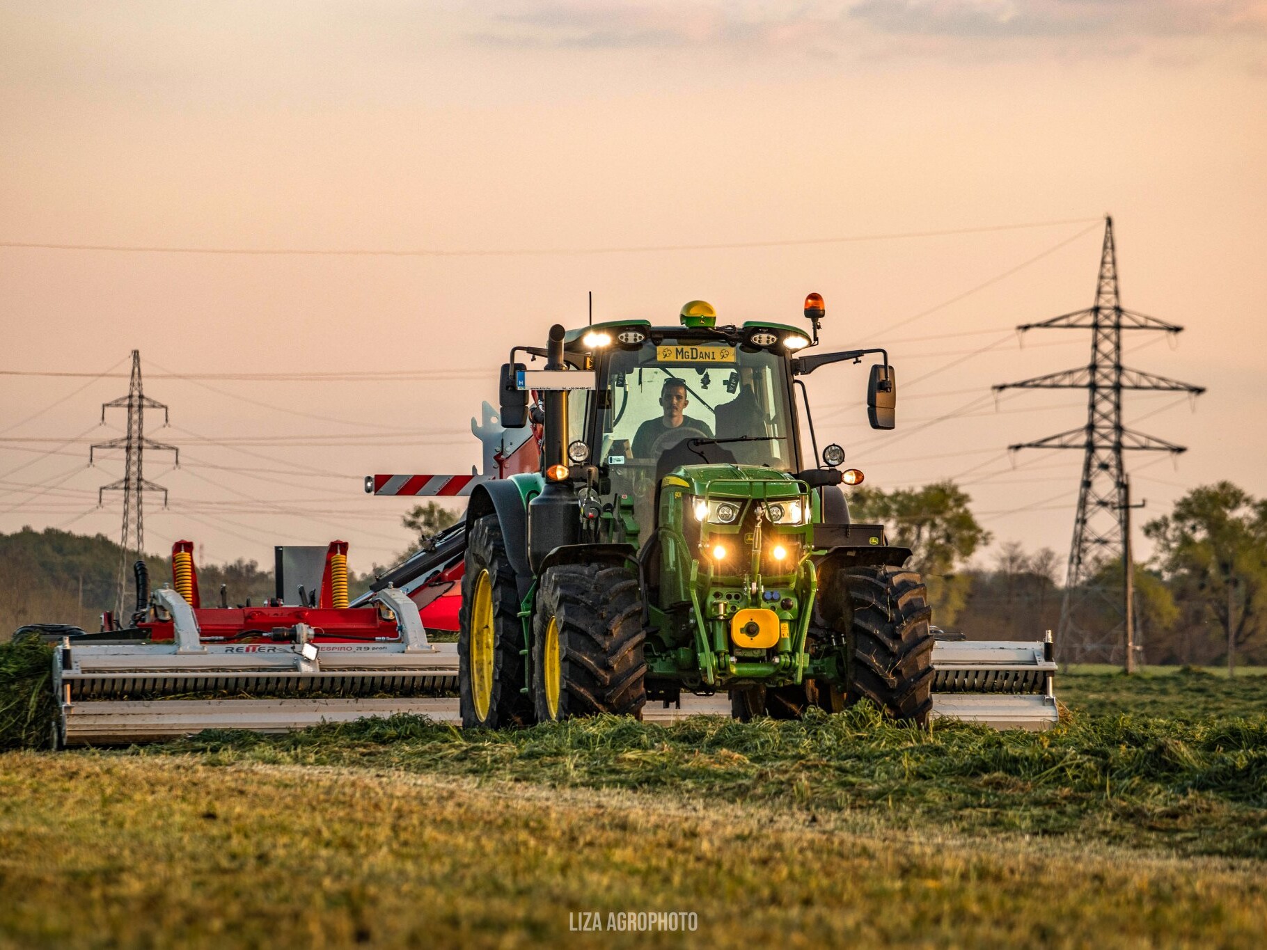 Reiter RESPIRO Belt rake, picture Liza agrophoto