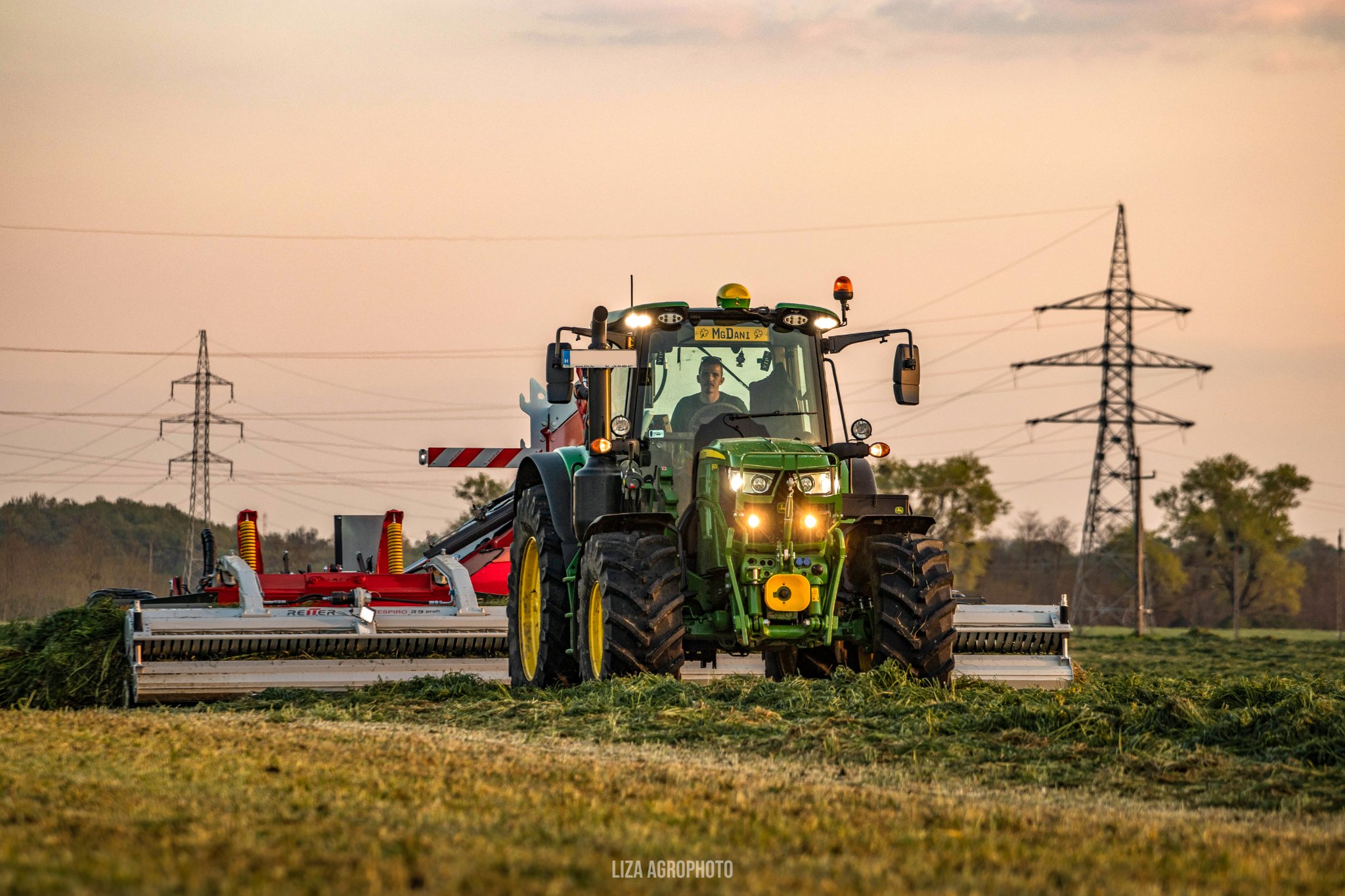 Reiter RESPIRO Belt rake, picture Liza agrophoto