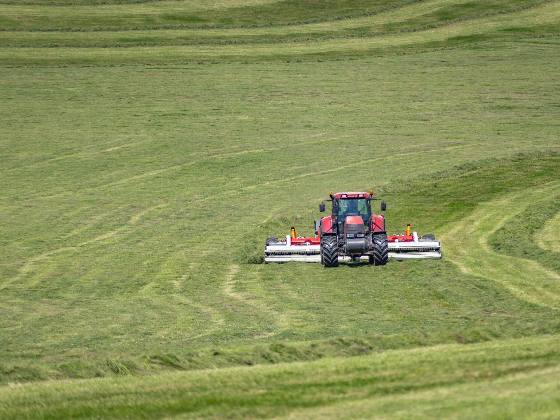 RESPIRO R9 Bandschwader im Einsatz