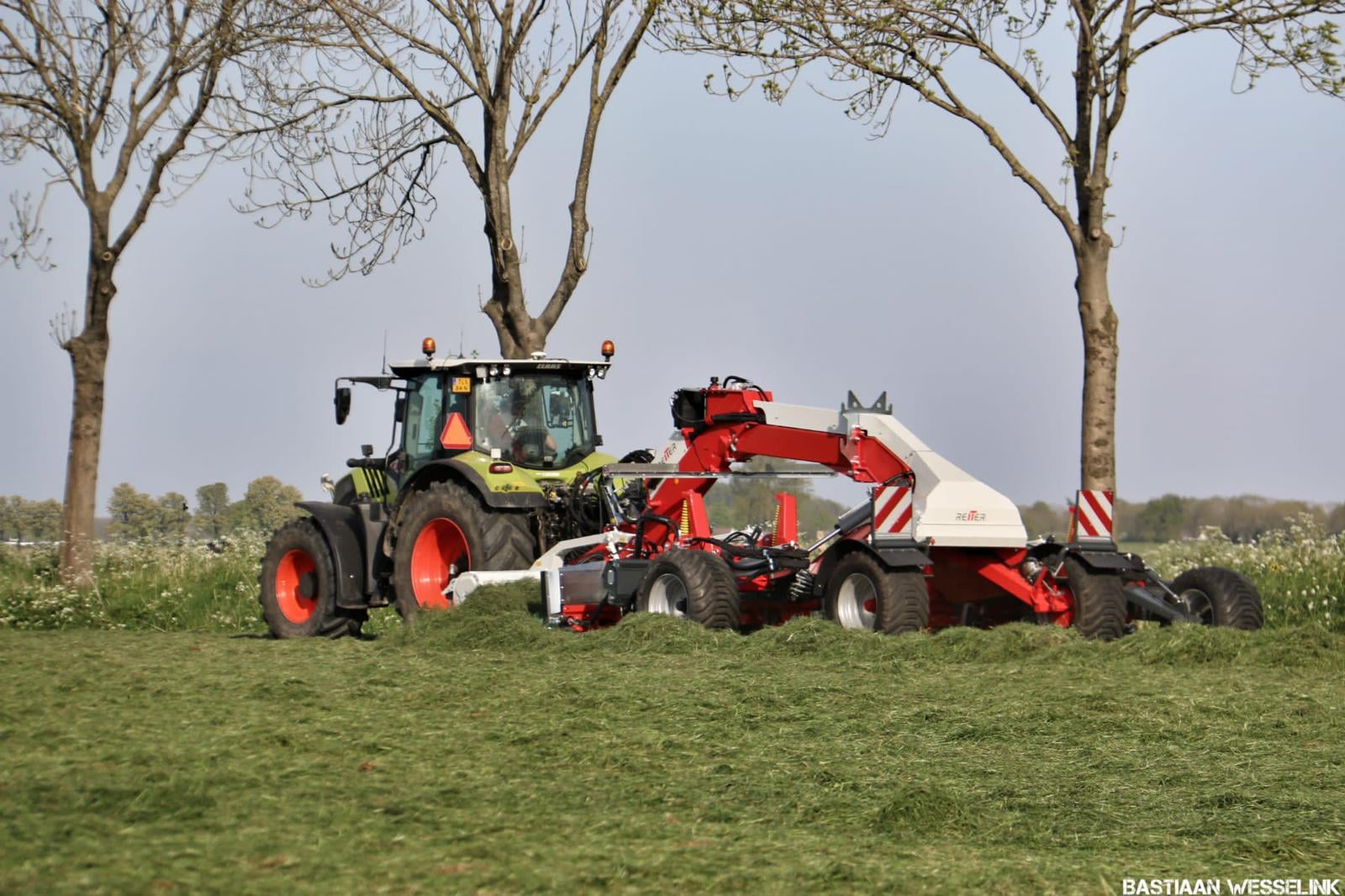 Reiter RESPIRO R9 Bandschwader im Einsatz in Deutschland und den Niederlanden