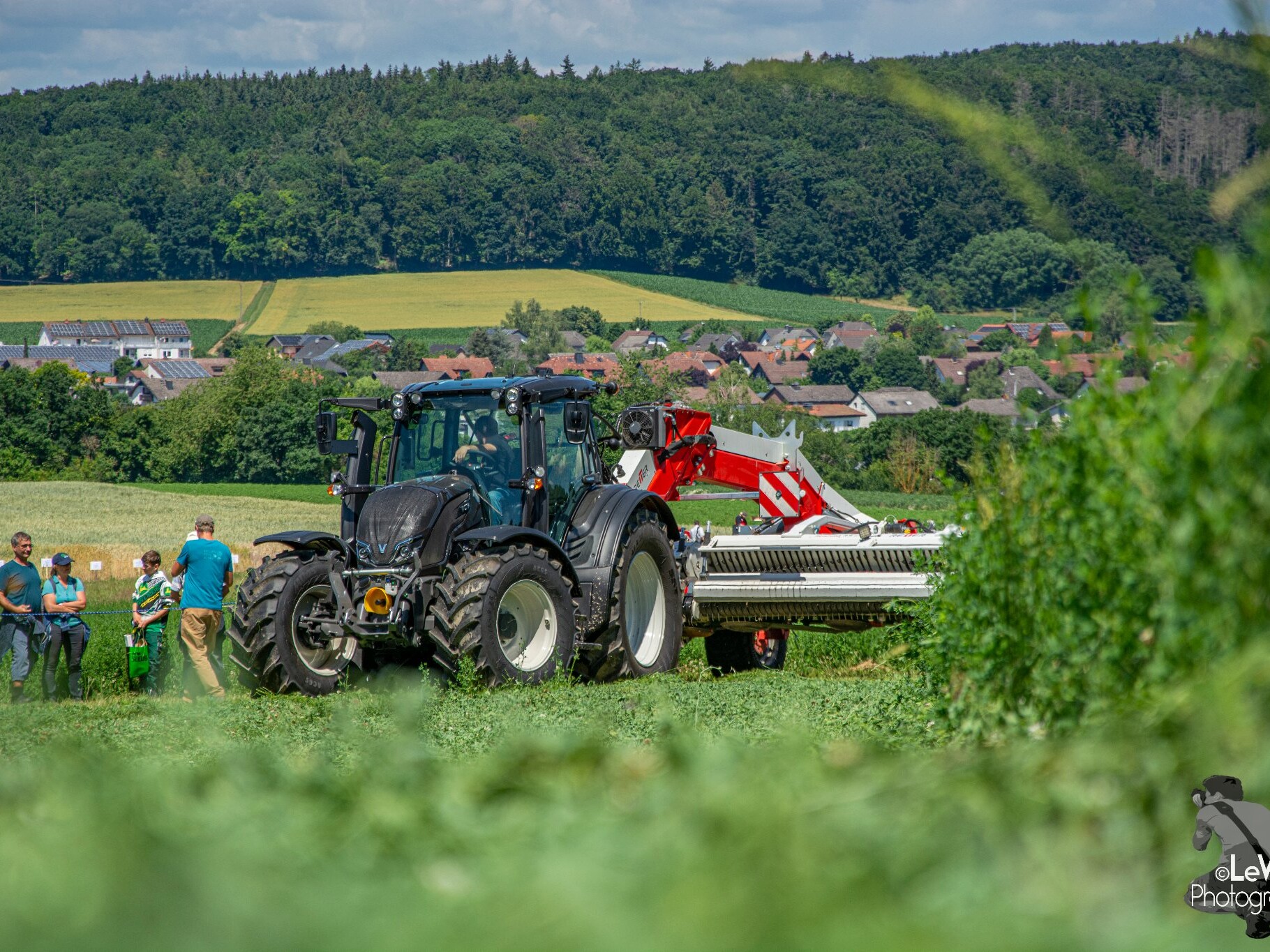 Reiter RESPIRO belt rake at the Eco-Field Days 2022