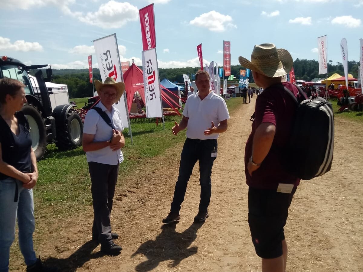 Team RESPIRO im Einsatz auf den Öko-Feldtagen